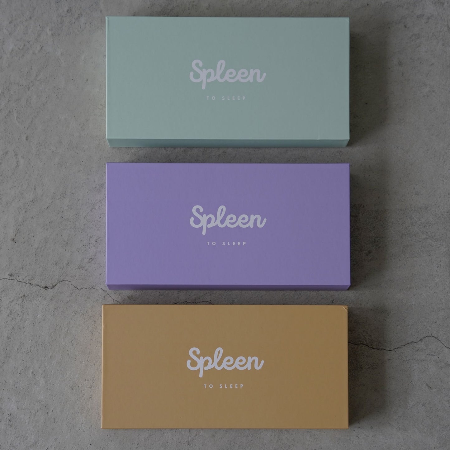 Spleen 3Dシルクアイマスク・サテン巾着袋セット -Morning Glow-