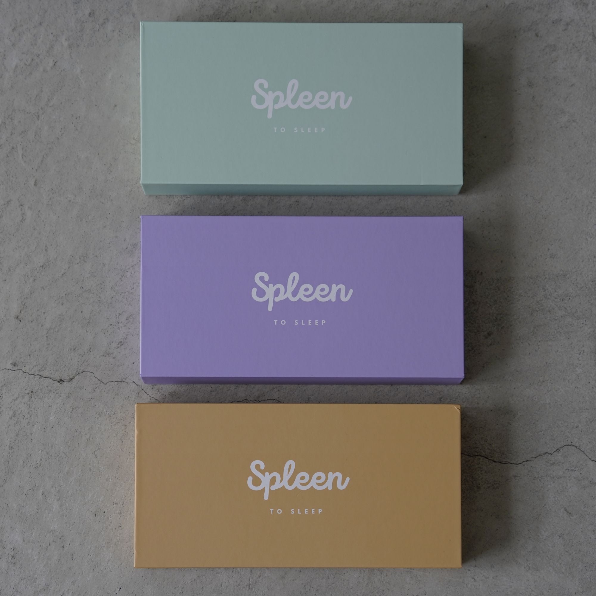 Spleen 3Dシルクアイマスク・サテン巾着袋セット -Morning Glow-